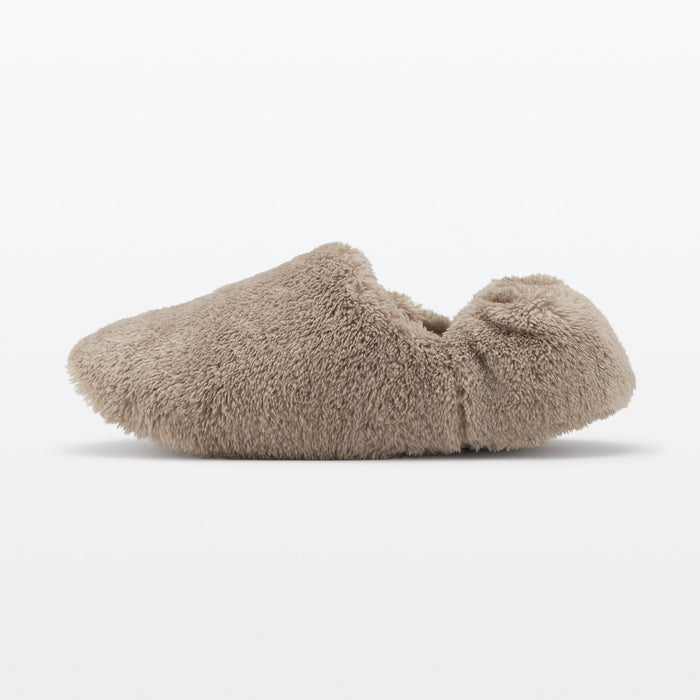 Pantuflas Muji Warm Fiber Room Mujer Beige | PZ7K0S59N