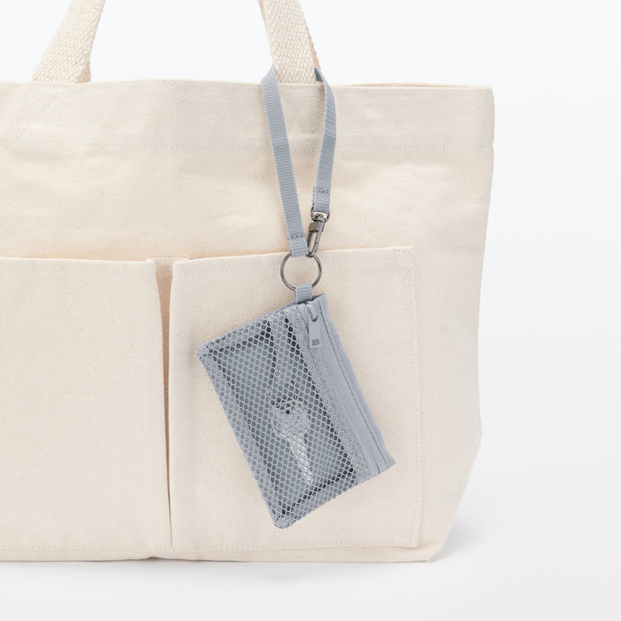 Porta Tarjeta Muji Polyester Mujer Gris | QU3J8K93N