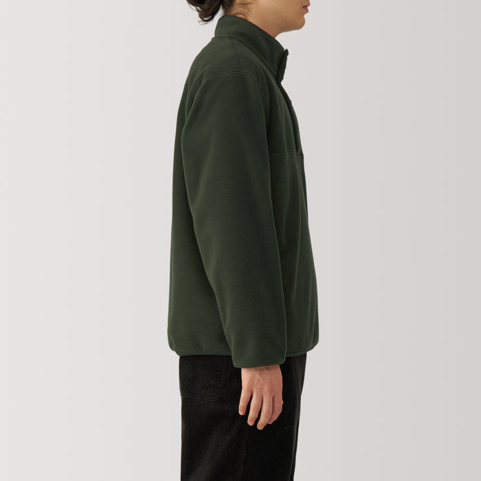 Pullover Muji Recyclable Fleece Hombre Verde | TJ0S2H70O