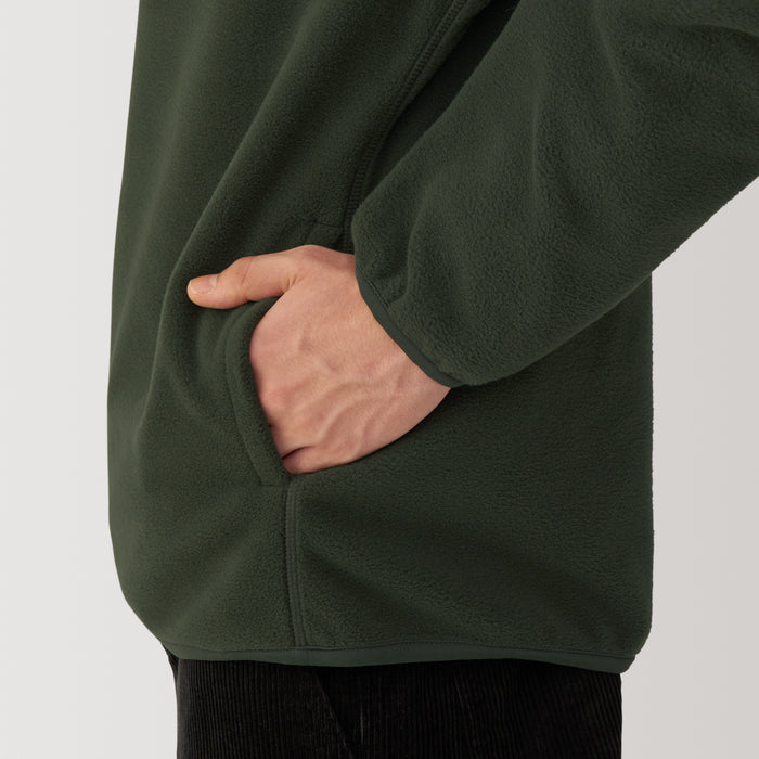 Pullover Muji Recyclable Fleece Hombre Verde | TJ0S2H70O