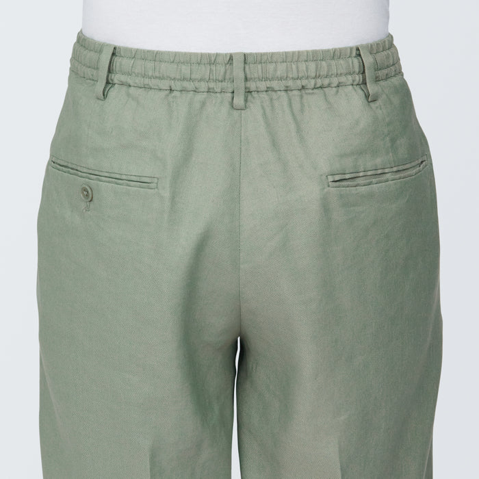Short Muji Hemp Blend Hombre Verde | UG0Q7Q95P