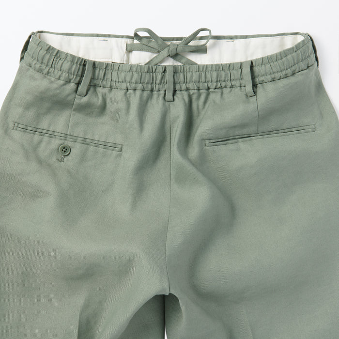 Short Muji Hemp Blend Hombre Verde | UG0Q7Q95P