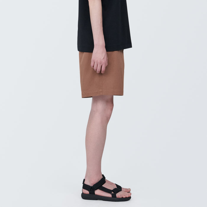Short Muji Stretch Chino Mujer Rojas | YB9T5L10X