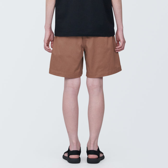 Short Muji Stretch Chino Mujer Rojas | YB9T5L10X