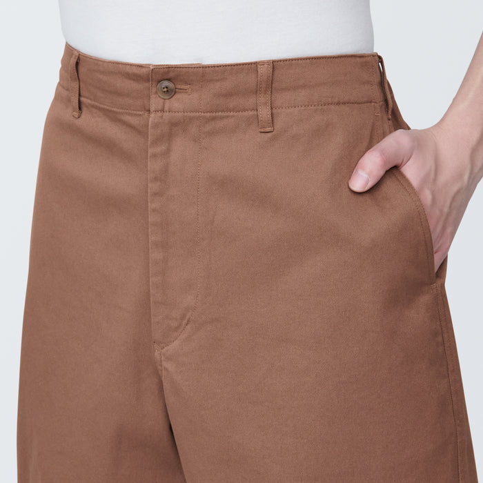 Short Muji Stretch Chino Mujer Rojas | YB9T5L10X