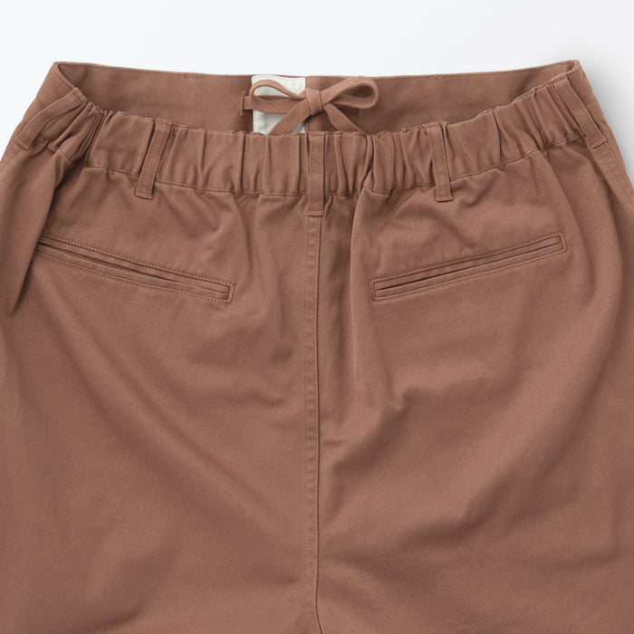 Short Muji Stretch Chino Mujer Rojas | YB9T5L10X