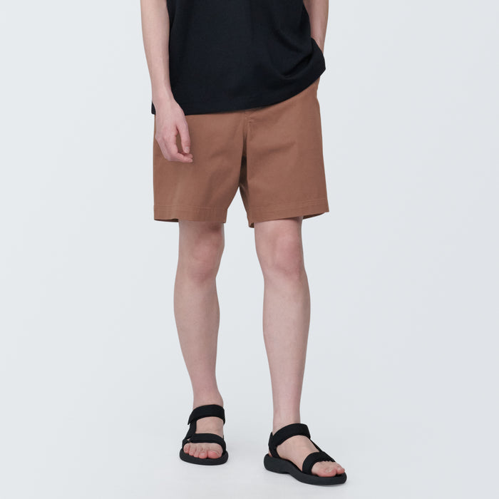 Short Muji Stretch Chino Mujer Rojas | YB9T5L10X
