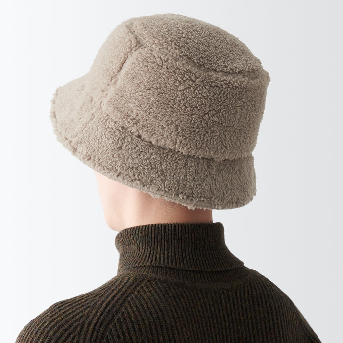 Sombreros De Pescador Muji Recycle Polyester Boa Mujer Gris | HZ7E5H70Z