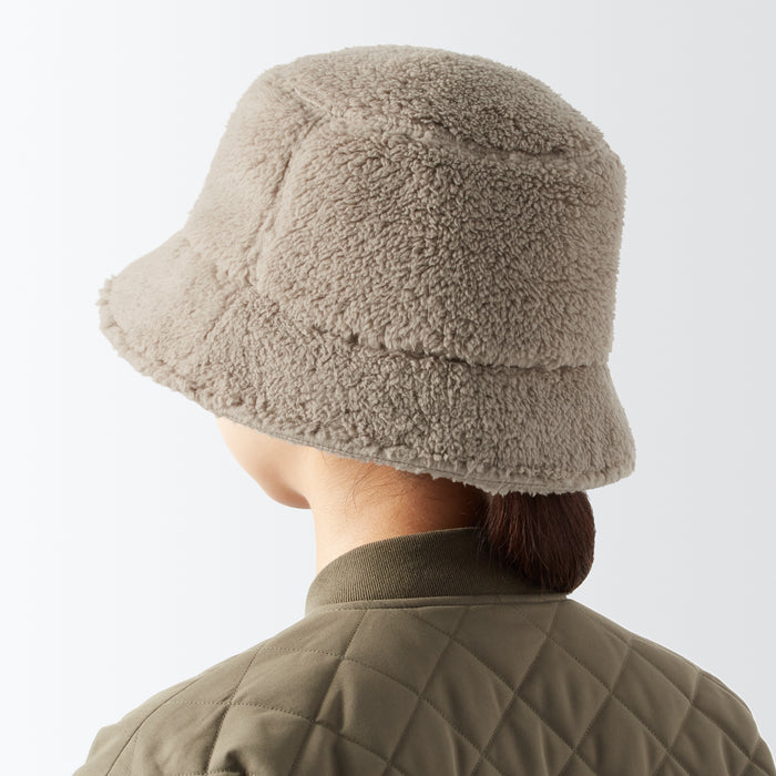 Sombreros De Pescador Muji Recycle Polyester Boa Hombre Beige | NA4Q6P06D