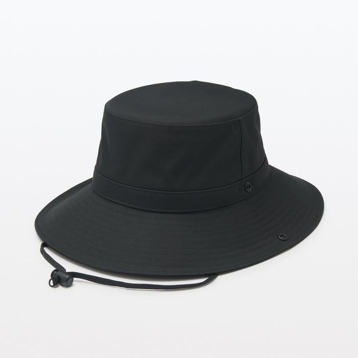 Sombreros Muji Water Repellent Sealing Taped Safari Hombre Negras | DP2G3X73E