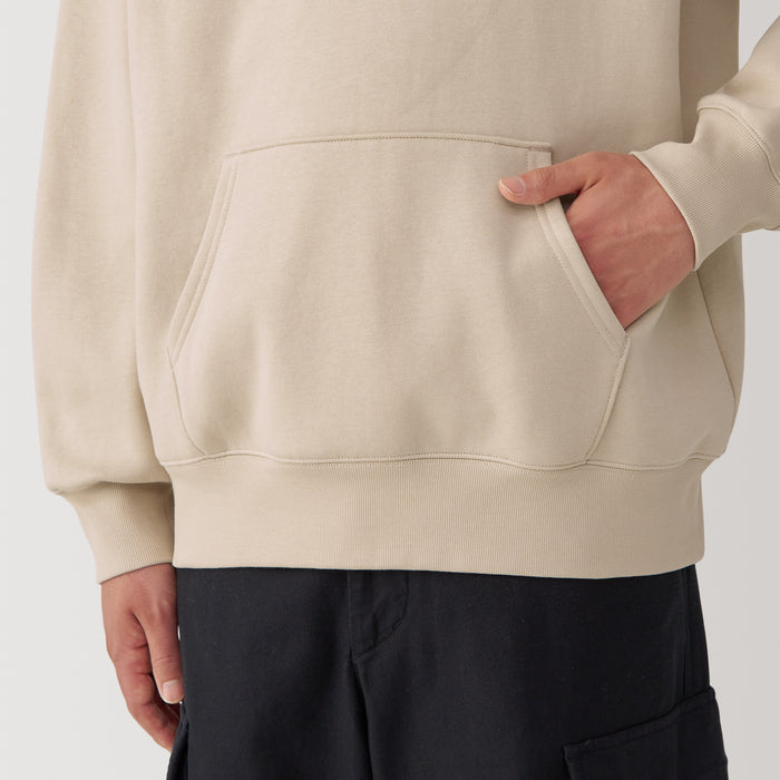 Sudadera con Capucha Muji Sweatshirt Pullover Hoodie Hombre Beige | FU4E4N26G