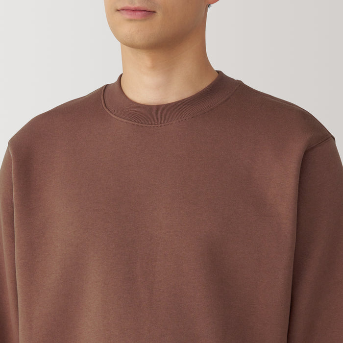 Sudaderas Muji Brushed Hombre Rojas | KT7K1V35F