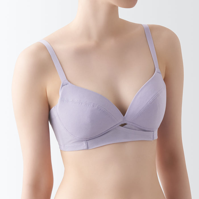 Sujetadores Muji Adjustable Mujer Lavanda | TJ6Z8M38E