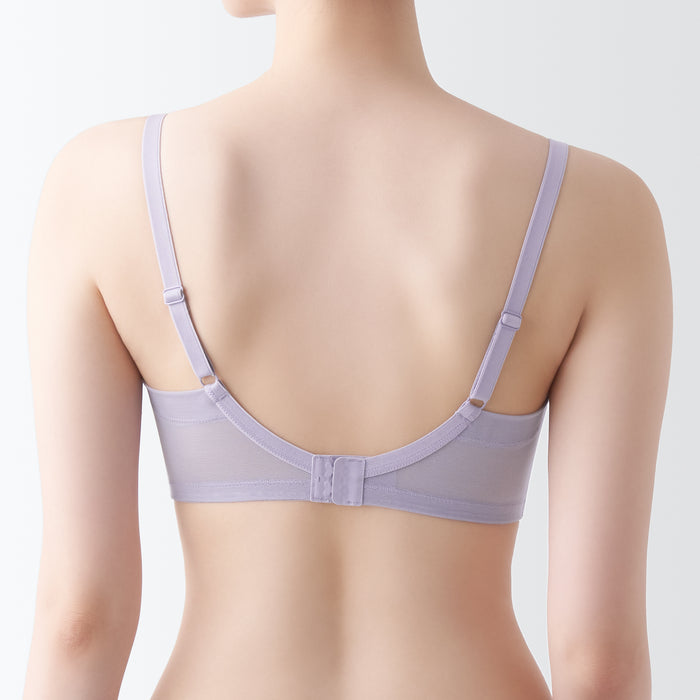 Sujetadores Muji Adjustable Mujer Lavanda | TJ6Z8M38E