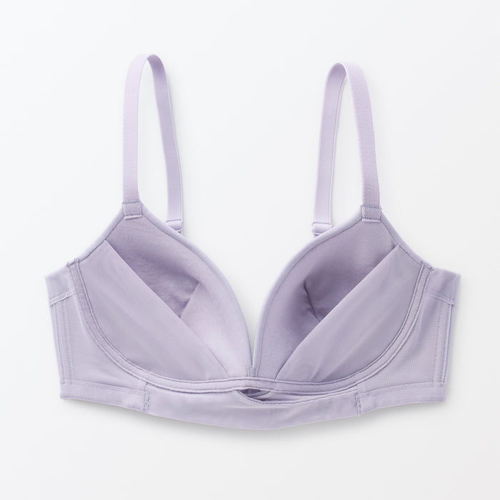 Sujetadores Muji Adjustable Mujer Lavanda | TJ6Z8M38E