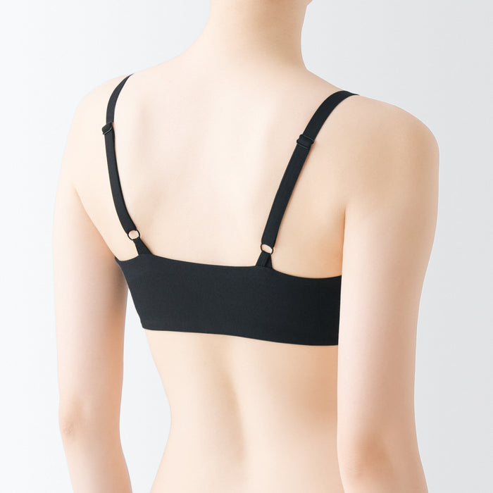 Sujetadores Muji Wireless Molded with No Hooks Mujer Negras | SF1R2Y44Z
