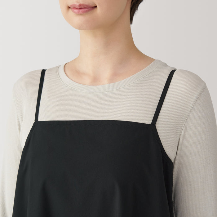 Vestido Muji Quick Dry Broadcloth Camisole Mujer Negras | ML2L9O18F
