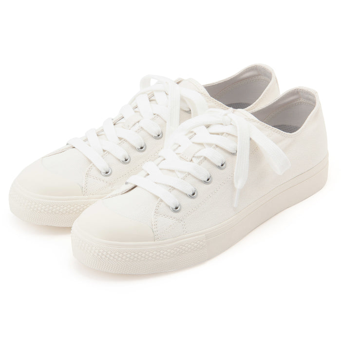 Zapatillas Muji Organic Cotton Comfortable Water Repellent Hombre Blancas | RA2W4N43P