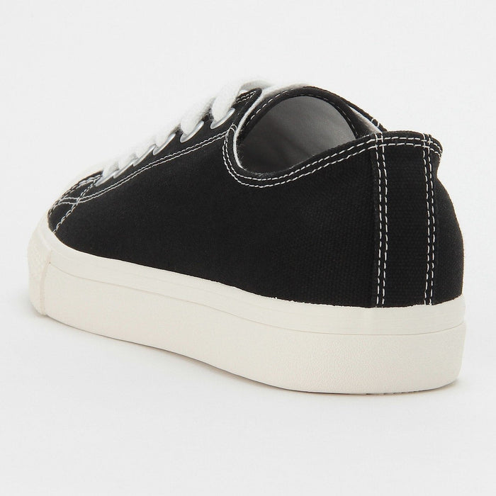 Zapatillas Muji Water Repellent Cushioned with Laces Mujer Negras | DV0D5O37X